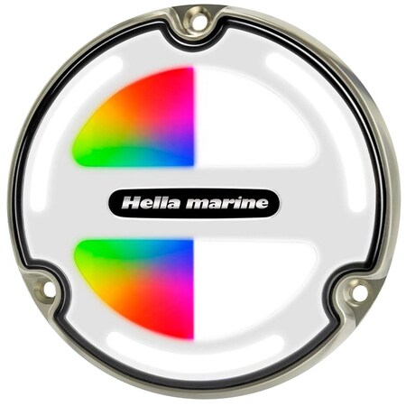 Hella Marine Apelo A3 RGBW Underwater Light - Bronze - White Lens 16831001
